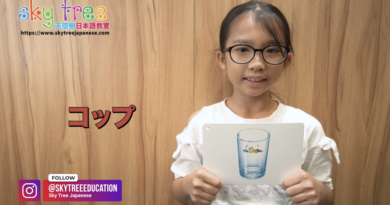 Hannah teaches you everyday things in Japanese